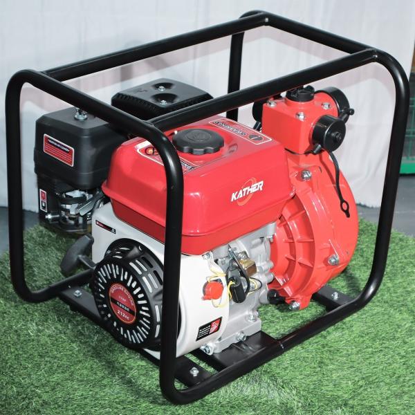 Max Head 80m High Pressure 2 Inch Single Cylinder 4 Stroke Air Cooled Petrol Fire Pump