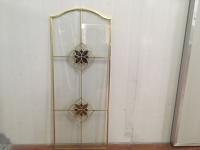 Panneaux en verre décoratifs durcis pour des Cabinets, verre givré artistique de Cabinet