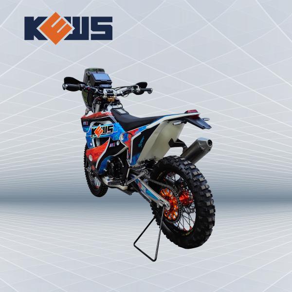 450CC Dual Sport Motorcycles Rally Motorcycles 38kw Power Engine With Both Carburetor And Efi Two Options