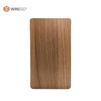 Decorative Laminate Wall Panels European Slanted Texture Shadow Veneer Finish