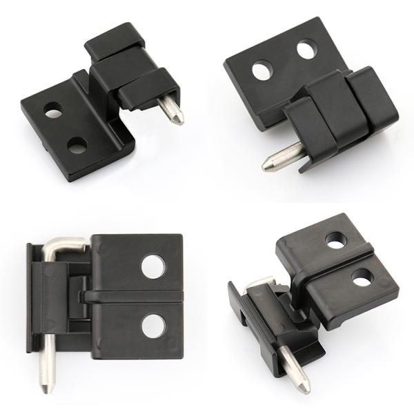 Black Powder Coated Removal Cabinet Hidden Door Conceal Hinge