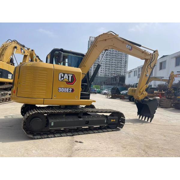 Использованный мини экскаватор для маленьких кошек Cat 308E2 Excavator 8 Ton Mini Excavator
