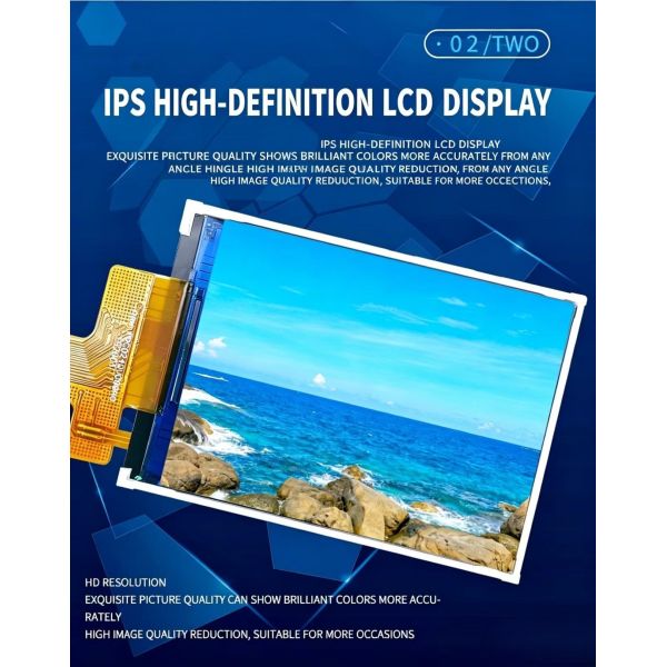2.4 Inch TFT Color Display with240*320 Resolution and 8-bit RGB Interface Driving IC ST7789V  All angle 4LEDS Backlight