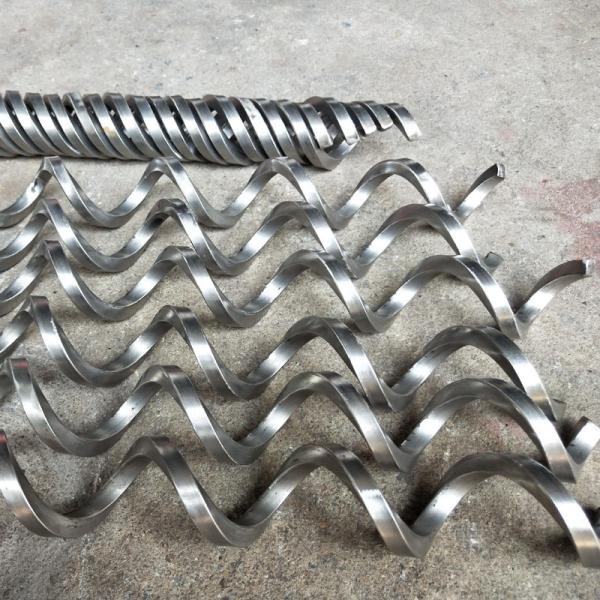 Шрубы из непрерывной нержавеющей стали SS304 SS316 без вала для конвейерных ферм