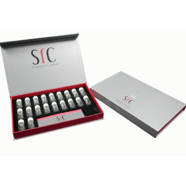 Ролик эфирного масла C1S C2S упаковывая складные подарочные коробки с пеной Ева ленты