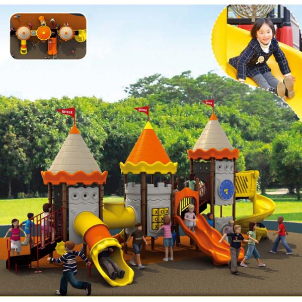 Field Series Galvanized Steel Outdoor Playground Equipment For Children