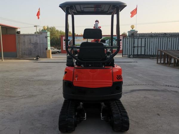 EPA mini excavator zero tail swing with Kubota engine mini digger excavator