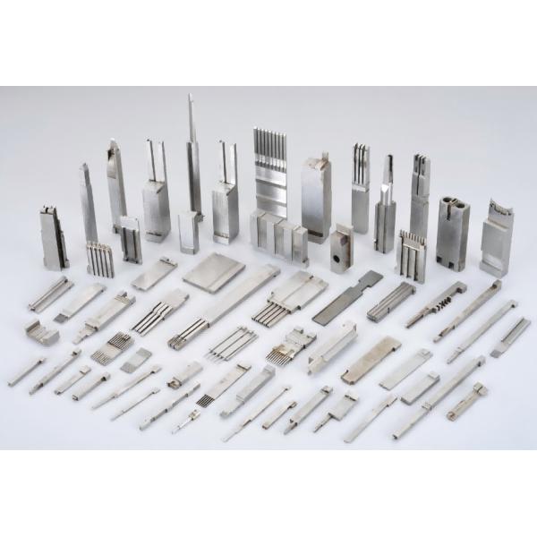 High-Precision Connector Mold Component Made of 1.2312 Mold Steel with 0.005mm Accuracy and Polished Surface Finish