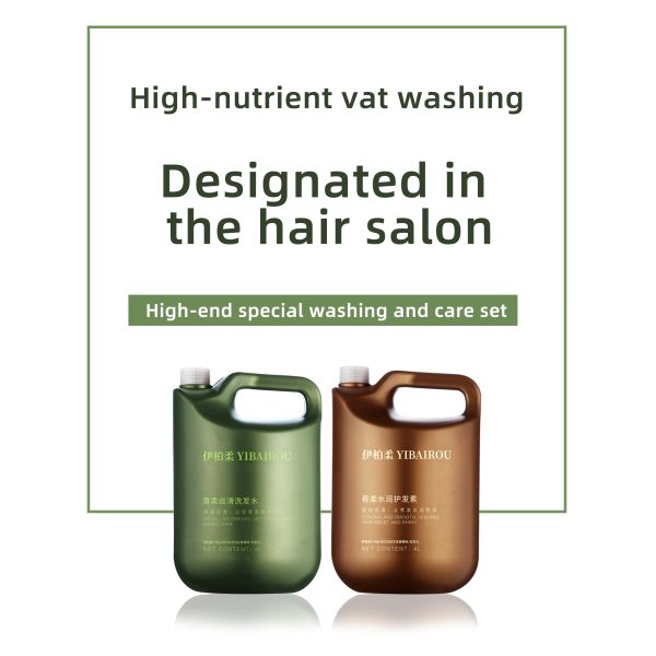 Shampoo et après-shampooing sans sulfate 4L, grand format, expert du cuir chevelu, soulagement des pellicules