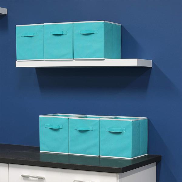 10-20L Capacity Fabric Drawer Cubby Organizer Box for Organizing Sundries Efficiently