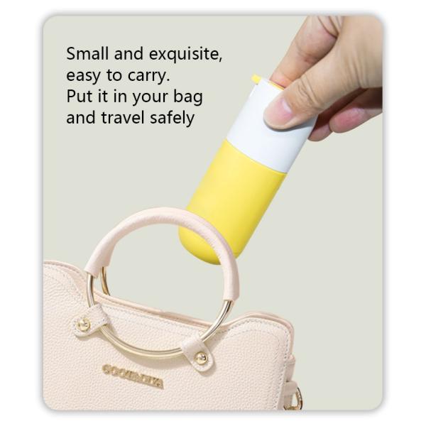 PETG КАК пластиковая безвоздушная упаковка солнцезащитного крема бутылки 30ml 50ml Cosmestic насоса