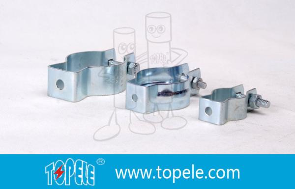 Pendentes de conduta de aço eletro-galvanizados com parafuso e porca / pendente de conduta 1/2-4 não disponível