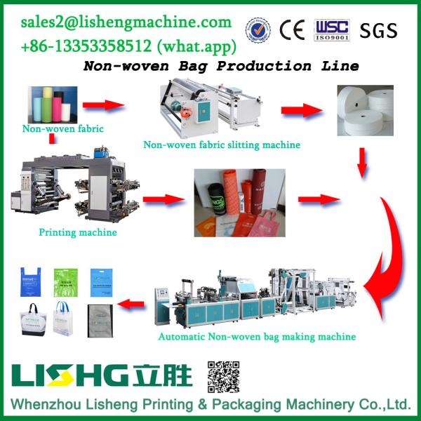 Plastic Film Flexographic Printing Machine With Double Unwind And Double Rewind