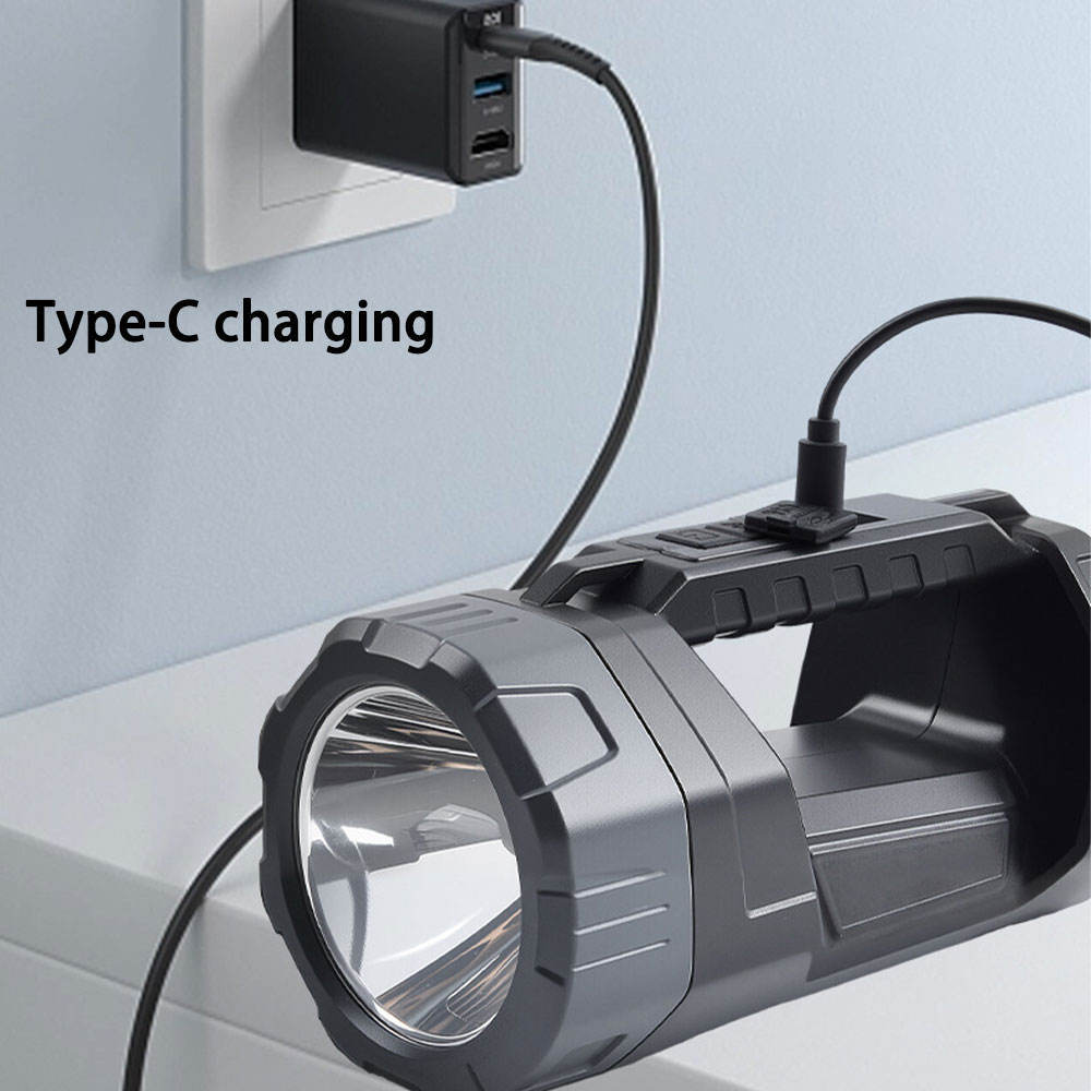 High Quality Ultra Bright Long Shot Led White Laser Usb Charging Long Life Outdoor Zoom Multi-Functional Flashlight