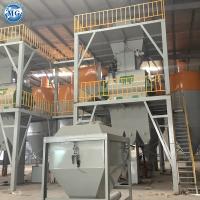 Machine d'adhésion de tuiles de 80 à 120 kW pour les projets de matériaux de construction avec une capacité de mélange de 10 à 30 tonnes/h