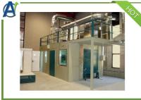 Máquina de canto do teste da chama da sala para a mobília estofada por ISO 9705, ASTM E 1537
