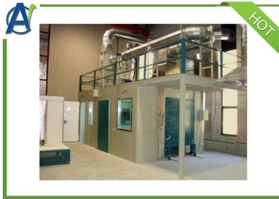 Máquina de canto do teste da chama da sala para a mobília estofada por ISO 9705, ASTM E 1537