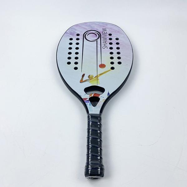 Fitness Exercise Tennis Paddle Racket 18k Carbon Fiber Padel Tennis Racquet