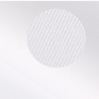 Wash And Wear White Cotton Fabric Swatch Breathable 132gsm 80/2s 130*100