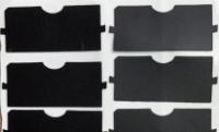 Éthylène téréphtalate mince noir Mylar dans le clavier d'ordinateur