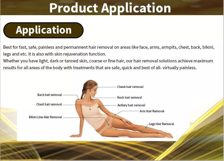 Soprano Ice Platinum 808nm Diode Laser Hair Removal Machine with 800W Laser Power and Sapphire Contact Cooling