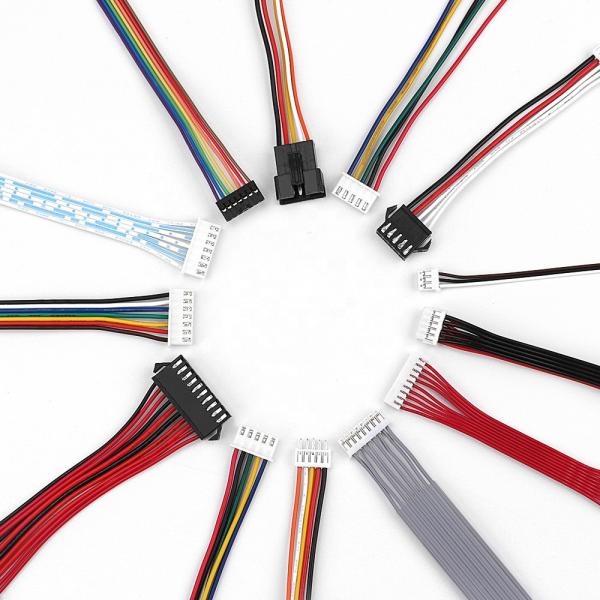 Chicote de fios eletrônico 5557-5559 do fio do passo de PH2.0/XH 2.54mm conectores masculinos e fêmeas