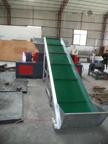 New design Industry Plastic Double Shaft Shredder  plastic bottle shredder machine