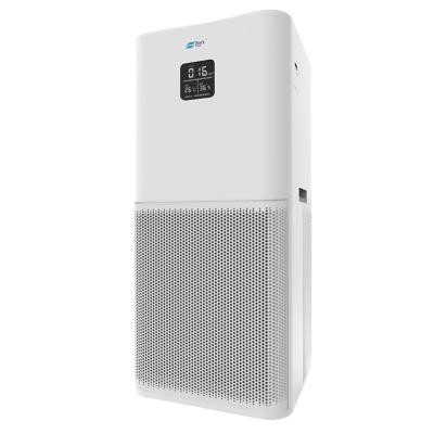 Smart Standing Pet Hair Purifier With Particulates Sensor Antibacterial Cotton CADR 400 M3/h