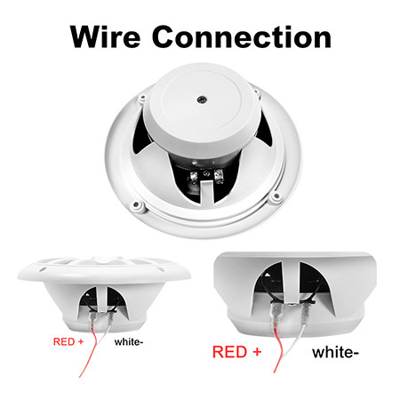 6.5 pouces bateau 2 voies haut-parleur marine IPX4 haut-parleur étanche pour les bateaux à grande vitesse et yachts