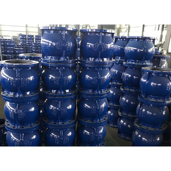 Industry Ductile Iron Valves 4 Inch Cast Iron Foot Valve For Clean Water Distribution