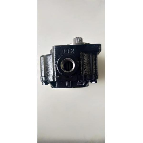 NT 1161071100 Gear Pump / Dump Truck Bulldozer Pump in & out oil ports same sizes black