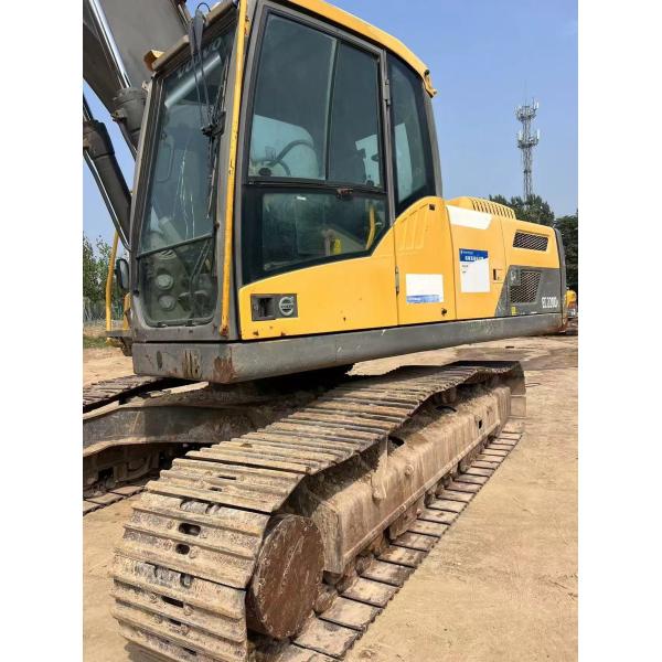 22ton Original Engine Used Volvo EC220 Excavators Earth Excavating Heavy Equipment