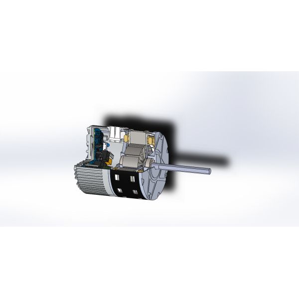 48 Frame ECM Motor For Fan and Blower - 250W 300-1050RPM 220-240V 50/60HZ