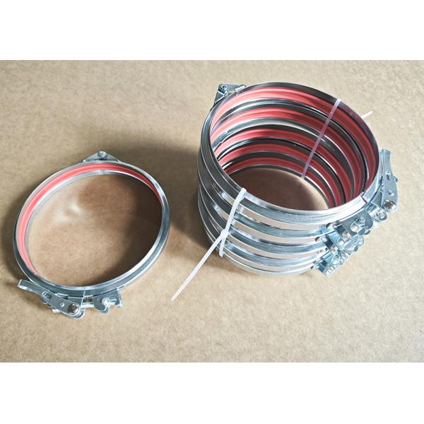 Регулируемые зажимы для труб из нержавеющей стали 140 мм