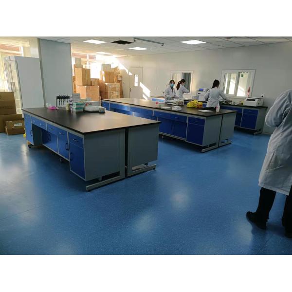 School Laboratory Furniture Bench Table with Anti-Microbial and Fireproof Advantage