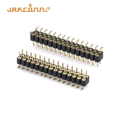 SMD Pin 2,54 mm Connecteur de tête de broche ronde Perpendiculaire monté à angle droit Tête de broche Femme