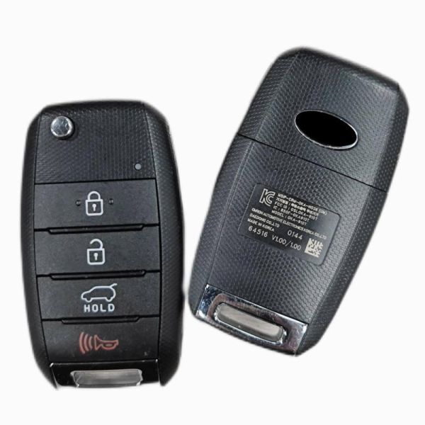 HN008326 Kia Sorento Replacement Key Flip Remote Key 4 Buttons 433MHz 95430-C5100