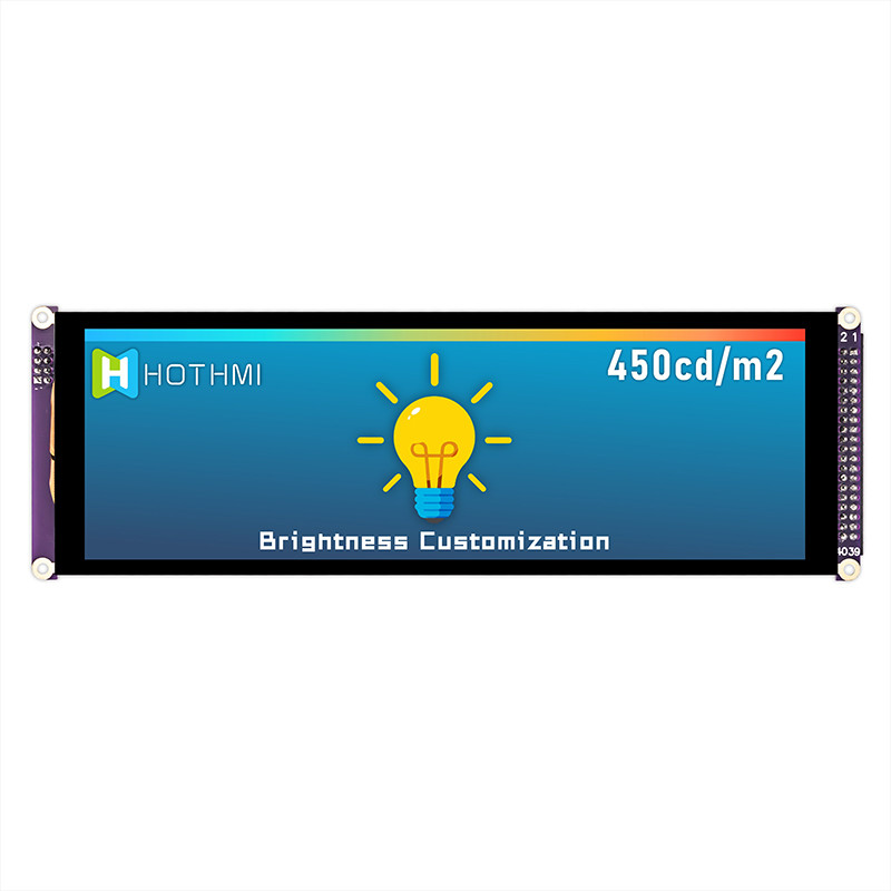 7,84 дисплей 1280x400 MCU IPS TFT LCD касания стиля Адвокатуры дюйма емкостный для монитора автомобиля