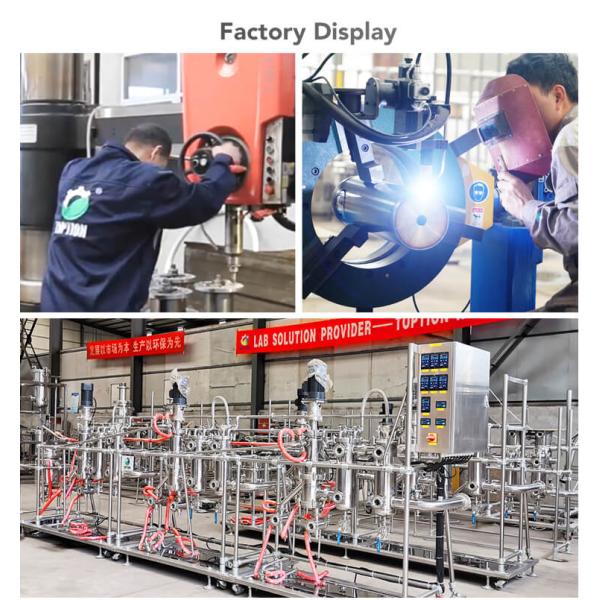 Jacketed Crystallization Reactor Glass & Stainless Steel Reactor PLC Or PID Control