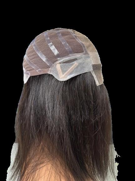 Perruque médicale en silicone, casquette médicale, perruques pour cheveux humains, pour l'alopécie