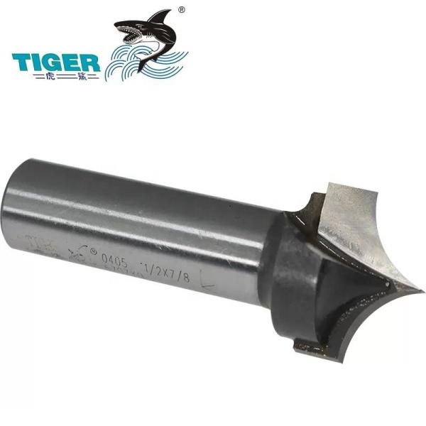 Tiger Shark CNC Woodworking Router Bit Carbide Door Panel 4 Flutes Ovolo Carving Bit