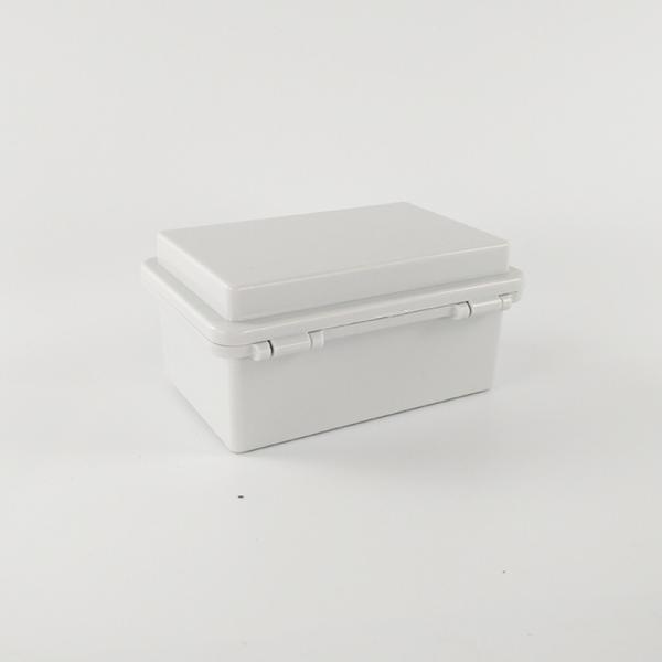 150x100x70mm Lockable Plastic Electrical Junction Boxes Hinged Enclosure Weather Resistant Waterproof