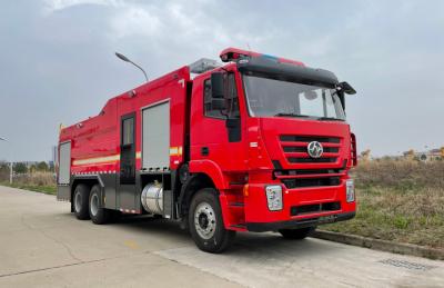IVECO Heavy Fire Truck And Fire Engine 6x4 290hp 10000L With Water Foam