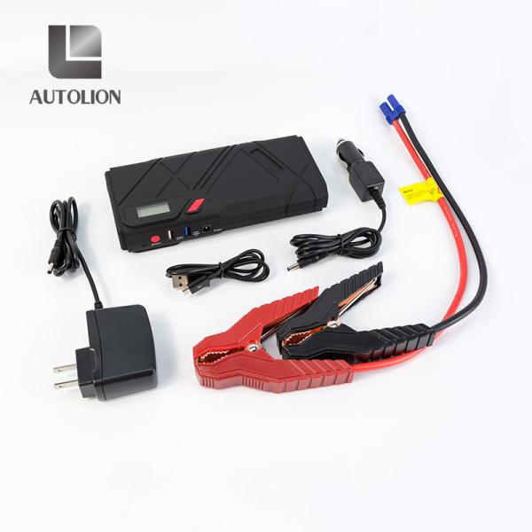 1200A Peak Car Jump Start Battery , 12000mAh Portable Power Bank Battery Booster with 2 USB charger