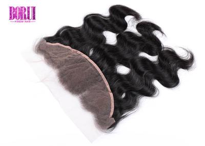 Brazilian Virgin Human Hair Lace Frontal 13x4 Pre Plucked Hairline With Baby Hair Body Wave