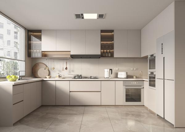 Lacquer Kitchen Cabinet  French Design Laminate Commercial Kitchen Cabinets