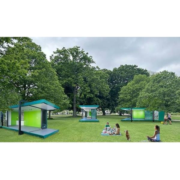 Small House Design Sustainable Retreat Prefab Light Steel Frame House Garden Studio