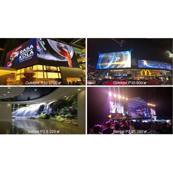 P10 Sports Perimeter Led Display Panel Board With Nationstar leds for Stadium Events