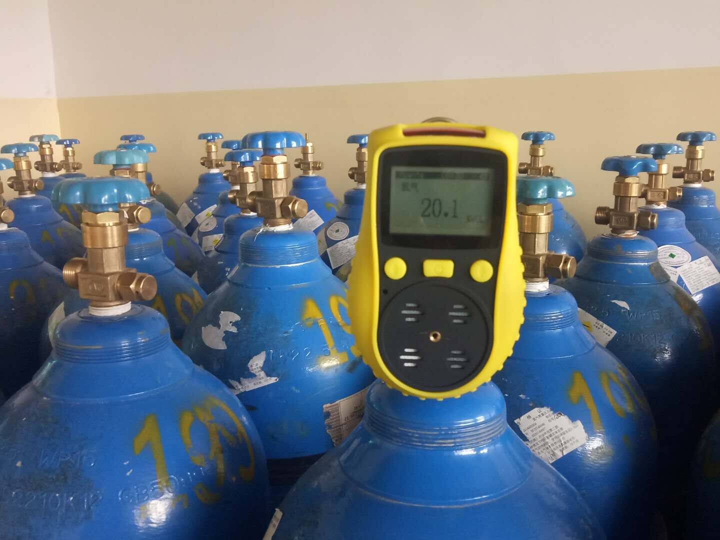Детектор газа 0 портативного анализатора аммиачного газа метра NH3 одиночный - 100ppm с сигналом тревоги звука/света/вибрации