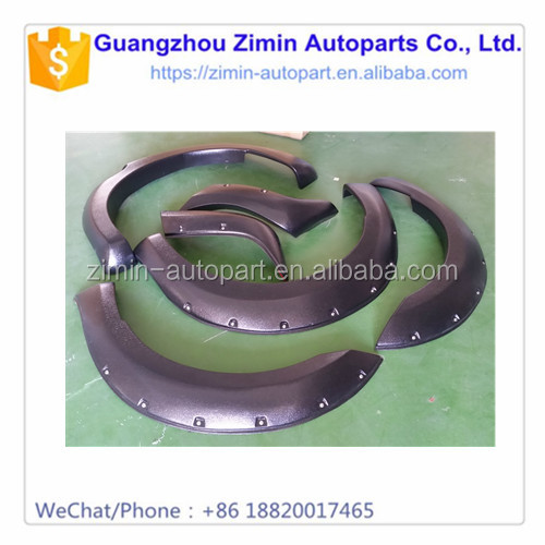 Aftermarket Original Black ABS Plastic Wheel Brow For Ford Ranger 2015